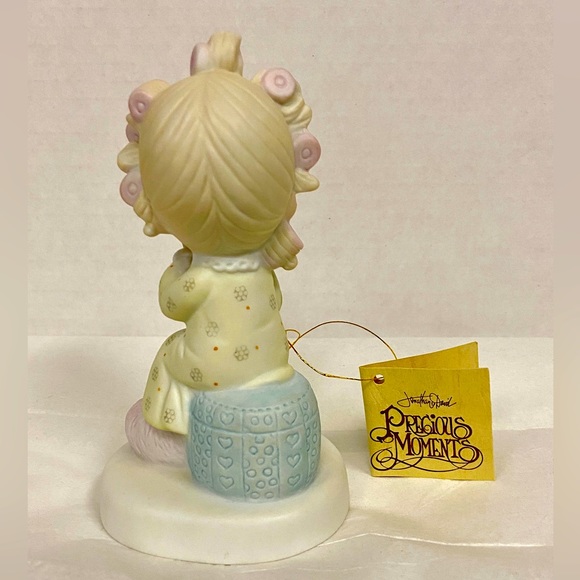 1981 Precious Moments PM-821 Smile, God Loves You - Picture 4 of 6